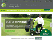 Tablet Screenshot of fairwayrider.co.uk